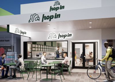 HOP IN, GYMEA